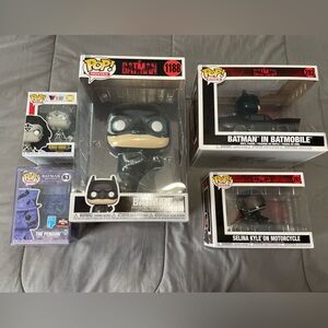 Lot of 5 new DC Comics Funko Pops